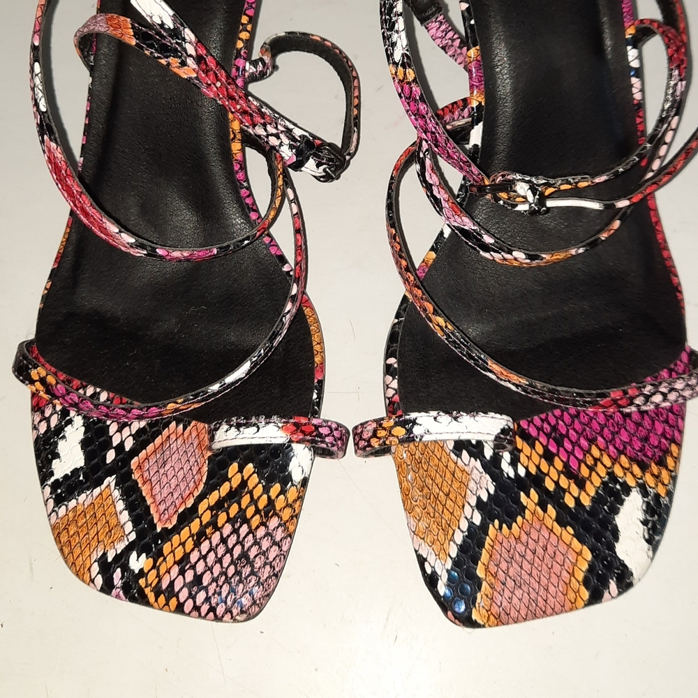 Multi-Color Therapy Stillettos Size 10